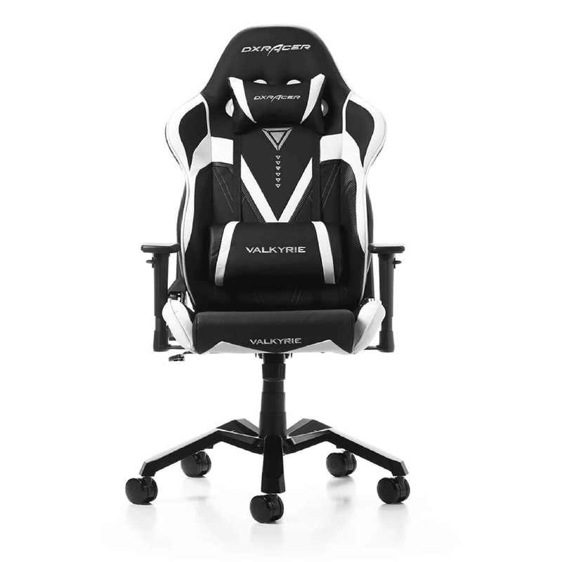 DXRacer Valkyrie Series Gaming Chair - Black/White - كرسي